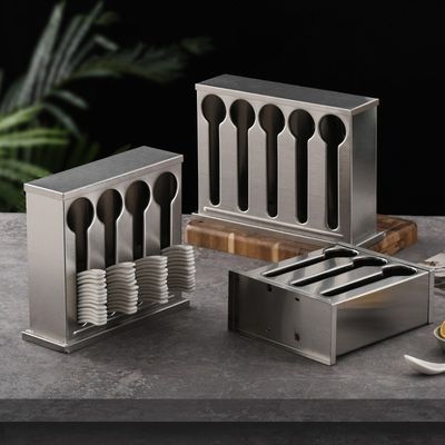 Utensílios de cozinha Esgoto de armazenamento de aço inoxidável para faca de garfo