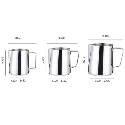 Taça de café de aço inoxidável 304 com escala