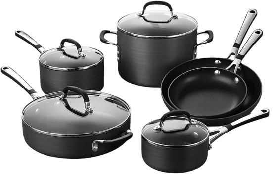 OEM Caçarola de aço inoxidável e frigideira de 12 peças