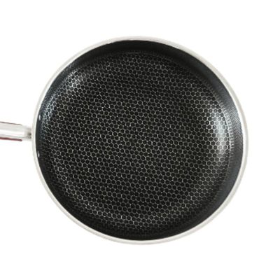 304 aço inoxidável, distribuição uniforme de calor, versátil, punho ergonômico, fácil de limpar