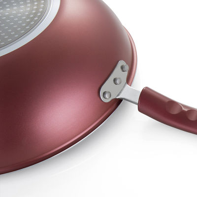 Conjunto de utensílios de cozinha de alumínio de borgoinha antiaderente multifuncional de 3 peças