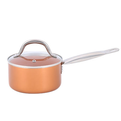 Forno seguro Orange Alumínio Kit de utensílios de cozinha com agarre de silicone