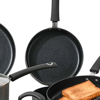 Conjunto de utensílios de cozinha de alumínio durável com revestimento antiaderente