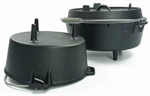 Potenciômetro 24.5X13.5 do ferro fundido do esmalte do OEM” para o cozimento de casa e o acampamento