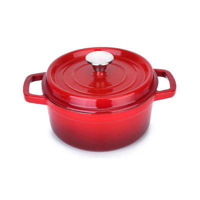 Ferro fundido clássico Oven Cocotte Enamel Coating holandês do ODM do OEM