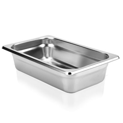 6" Cookware de aço inoxidável ajustam a bandeja de aço inoxidável do hotel do vapor